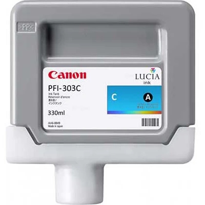 Canon PFI-303 C Cyan - 330 ml ink cartridge