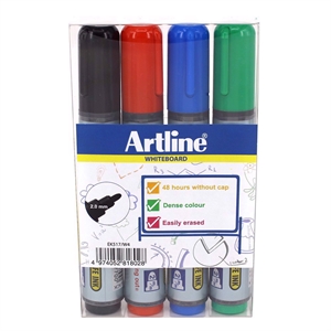Artline Whiteboard Marker 517 4-pack