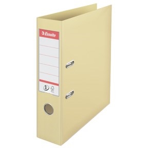 Esselte Lever Arch File No 1 PP A4 50mm eggshell color.