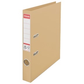 Esselte Lever Arch File No1 Power PP A4 50mm sand