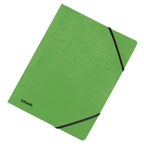 Esselte Elastic folder without flaps A4 green