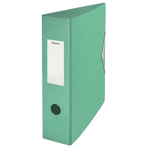 Esselte Poly Foam Colour'Ice A4 75mm Green File Binder
