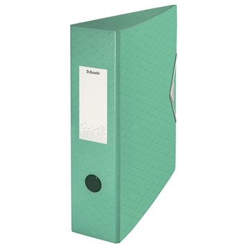 Esselte Poly Foam Colour\'Ice A4 75mm Green File Binder
