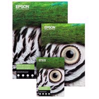 Epson Hot Press Bright Paper (8.5 x 11, 25 Sheets) S042327 B&H