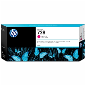 HP 728 300-ml Magenta DesignJet cartridge