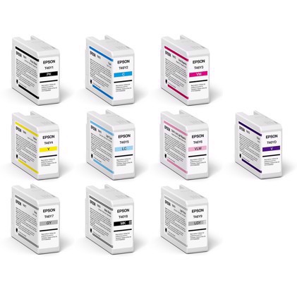 Full set of ink cartridges for Epson SureColor P900