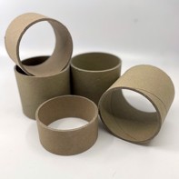 Label cores - 76 mm (3") diameter, available in widths ranging from 30 mm to 150 mm.