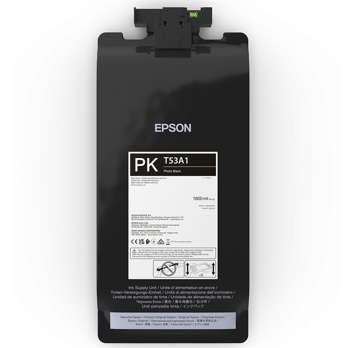 Epson ink pouch Photo Black 1600 ml - T53A1