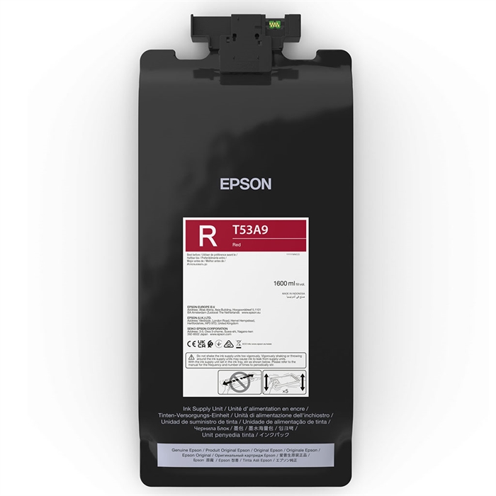 Epson ink bag Red 1600 ml - T53A9