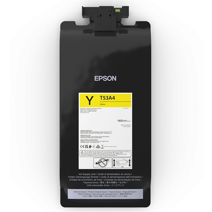 Epson ink bag Yellow 1600 ml - T53A4