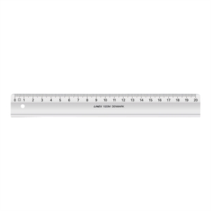 Linex school ruler 20cm 1020M