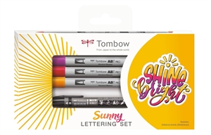 Tombow Marker alcohol ABT PRO Sunny Lettering set (5)
