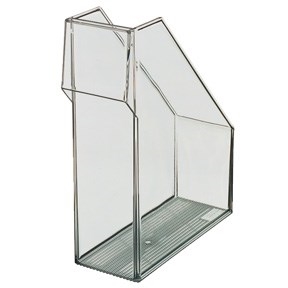 Leitz Magazine File A4 94mm Clear Glass