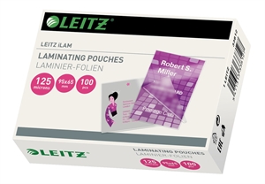 Leitz Laminating Pouch gloss 125my 65x95 (100)
