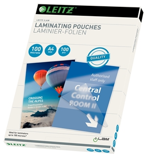 Leitz Laminating Pouch glossy 100my A4 (100)