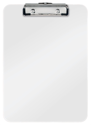 Leitz Clipboard WOW without front side A4 white
