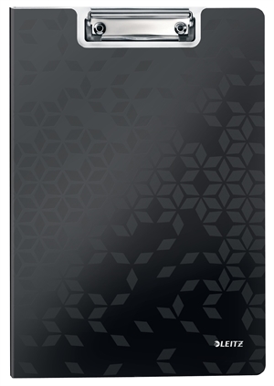 Leitz Clipboard WOW with front page A4 black