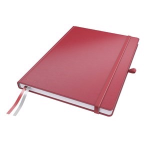 Leitz Notebook Complete A4 ruled 96g/80 sheets red