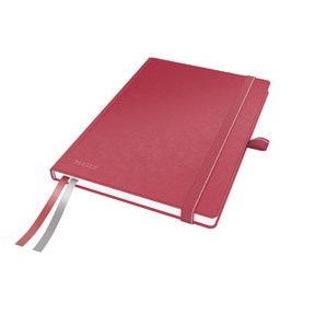 Leitz Notebook Complete A5 square. 96g/80 sheets red
