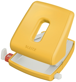 Leitz Hole Punch Cosy 2-hole for 30 sheets yellow