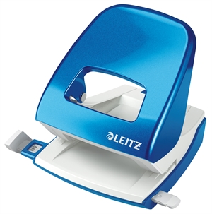 Leitz Hole Punch 5008 WOW 2-hole for 30 sheets blue