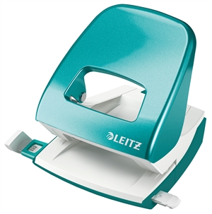 Leitz Hole Punch 5008 WOW 2-hole for 30 sheets ice blue