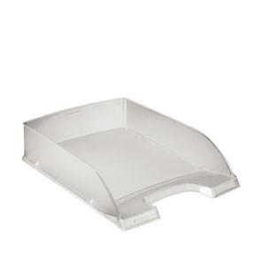 Leitz Letter Tray Plus stackable clear
