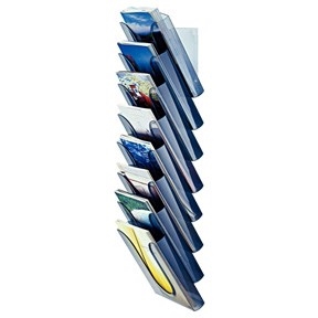 Leitz Presenter magazine rack PS A4 blue.