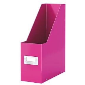 Leitz Magazine File Click & Store WOW A4 pink