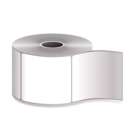 label roll, thermal paper, removeable, 56x25mm