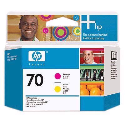 HP 70 - Magenta and yellow print heads | C9406A