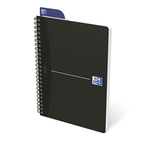 Oxford Smart notebook A5 lined 90 sheets 90g black