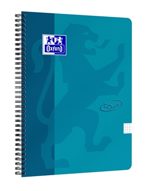 Oxford Touch notebook A4 squared 70 sheets 90g turquoise