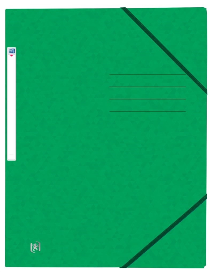 Oxford File+ Portfolio A4, Green