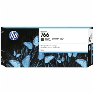 HP 766 Matte Black cartridge, 300 ml