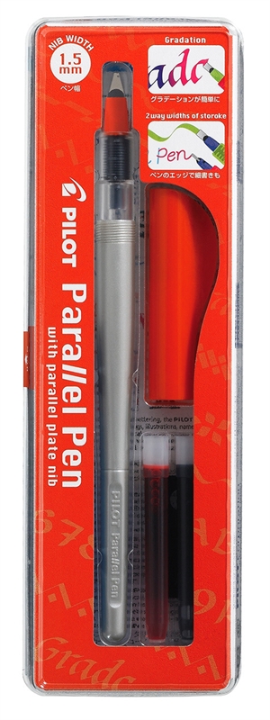 Pilot Calligraphy Pen Parallel Pen 1.5mm set black