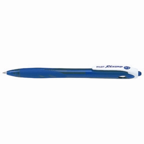 Pilot Ballpoint Pen with Click RexGrip BeGreen 0.7 blue