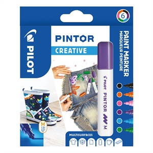 Pilot Marker Pintor Medium Creative 1.4 (6 pack)