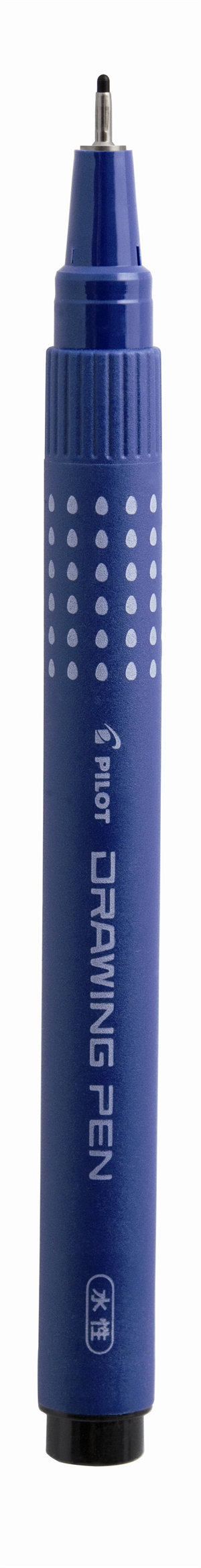Pilot Feltip Pen with Cap, Drawing Pen 0.8mm Black
