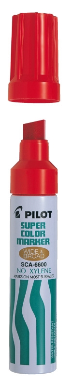 Pilot Marker Super Color Jumbo 10.0mm red