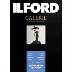 Ilford Cotton Artist Textured for FineArt Album - 210mm x 335mm - 25 sheets