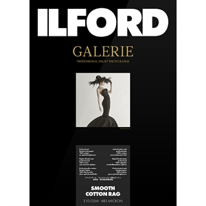 Ilford Smooth Cotton Rag for FineArt Album - 330mm x 365mm - 25 sheets