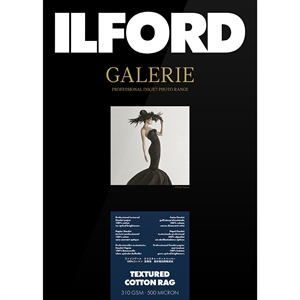 Ilford Textured Cotton Rag for FineArt Album - 210mm x 335mm - 25 sheets
