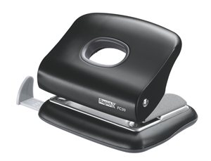 Rapid Hole Punch FC20 2-hole for 20 sheets black