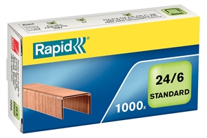 Rapid Staples 24/6 copper (1000)