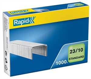 Rapid Staples 23/10 standard galvanized (1000)