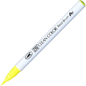 ZIG Clean Color Brush Pen 001 Yellow