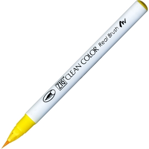 ZIG Clean Color Brush Pen 050 Yellow