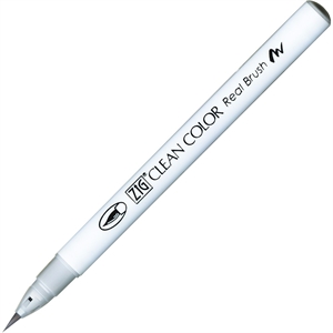ZIG Clean Color Brush Pen 097 mL Pale Gray