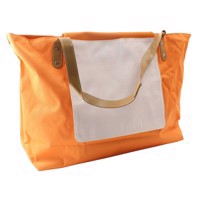 Beach Bag Orange 35 x 53 cm, Velcro Strap